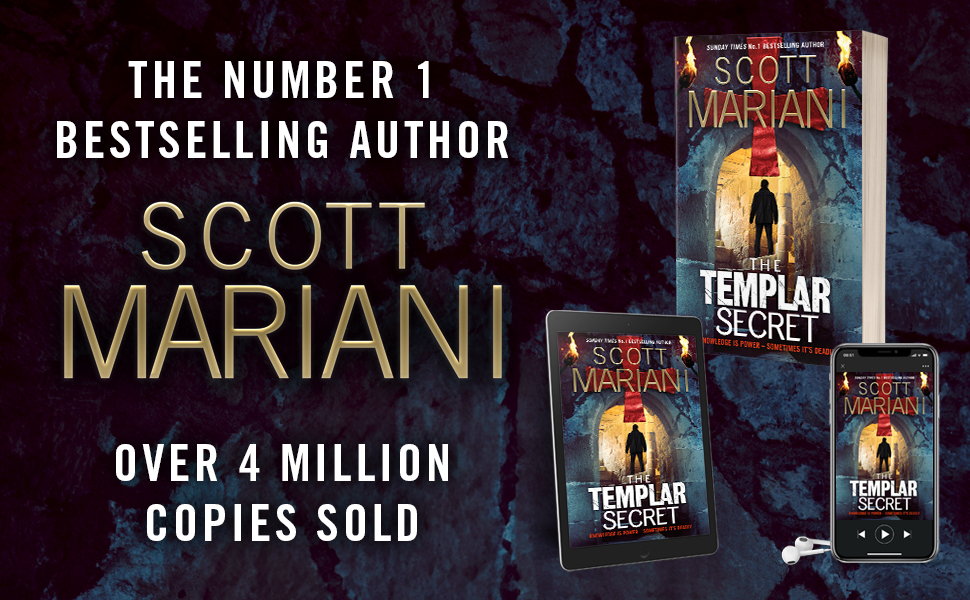 The Templar Secret, Scott Mariani, Ben Hope, thriller, crime 