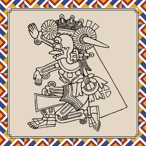 Aztec figure.